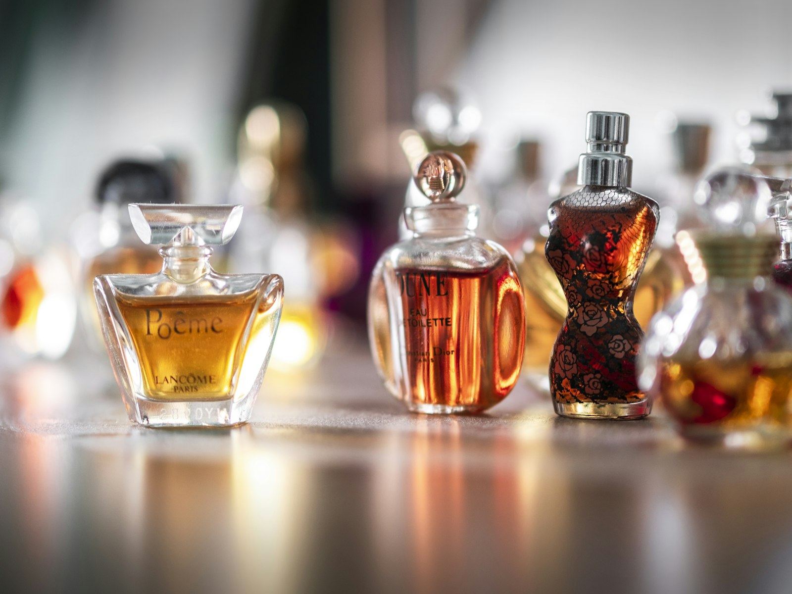 Bottle still life